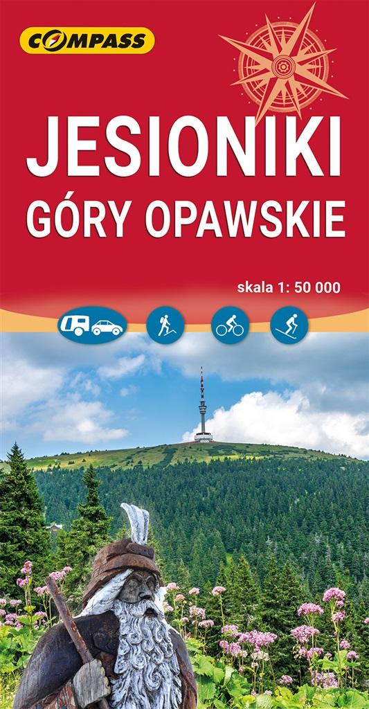 Jesioniki, Góry Opawskie 1:50 000