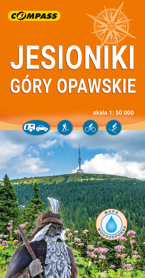 Jesioniki, Góry Opawskie 1:50 000