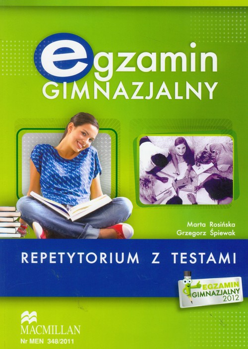 Język angielski. Egzamin gimnazjalny 2012. Repetytorium z testami. Klasa 1-3. Materiały pomocnicze - gimnazjum