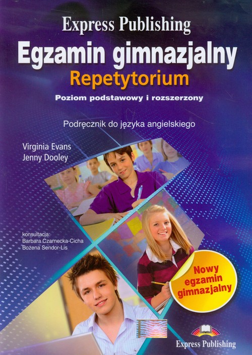 Język angielski. Egzamin gimnazjalny. Repetytorium. Klasa 1-3. Materiały pomocnicze (+2CD) - gimnazjum