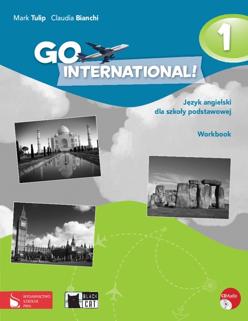 Język angielski. GO International! 1. Klasa 4-6. Zeszyt ćwiczeń (+CD) - szkoła podstawowa