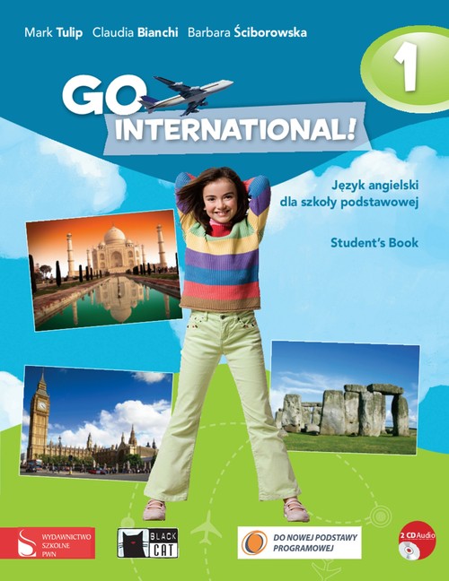 Język angielski. GO International! 1. Podręcznik. Klasa 4-6 (+CD) - szkoła podstawowa