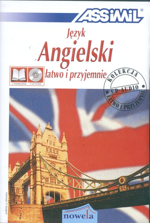 Język angielski łatwo i przyjemnie + 4 CD