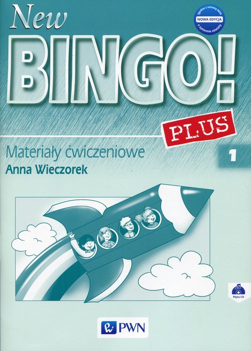 Język angielski. New Bingo! Plus 1. Klasa 1-3. Zeszyt ćwiczeń (+CD) - szkoła podstawowa