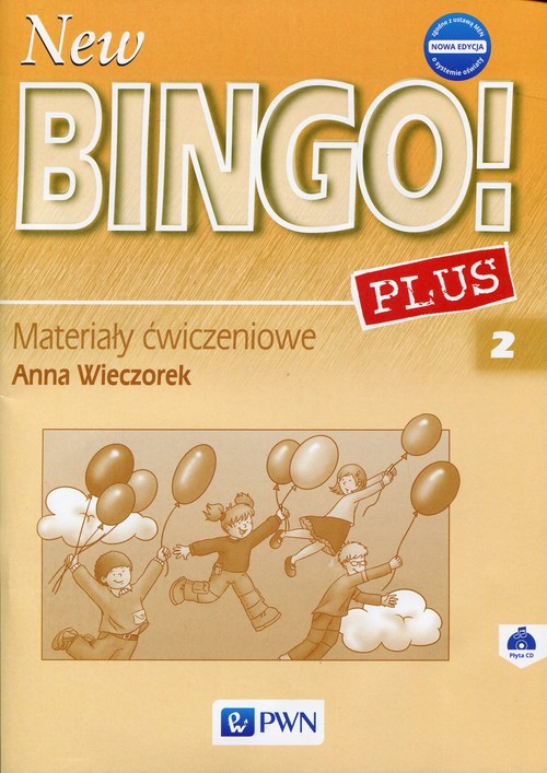Język angielski. New Bingo! Plus 2. Klasa 1-3. Zeszyt ćwiczeń (+CD) - szkoła podstawowa