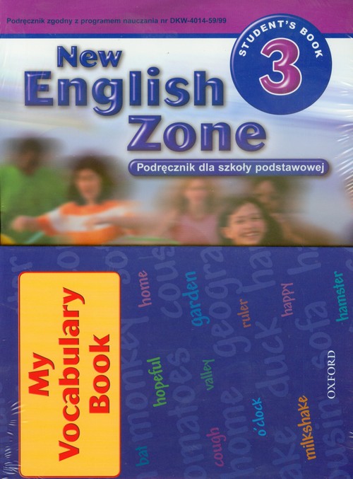 Język angielski. New English Zone 3. Klasa 4-6. Podręcznik (+CD +ZESZYT SŁÓWEK) - szkoła podstawowa