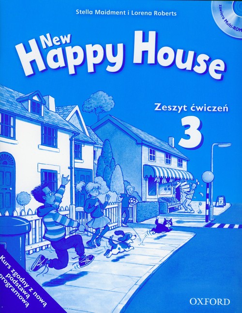 Język angielski. New Happy House 3. Klasa 1-3. Zeszyt ćwiczeń (+CD) - szkoła podstawowa