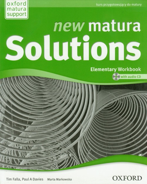 Język angielski. New Matura Solutions. Elementary. Klasa 1-3. Zeszyt ćwiczeń - szkoła ponadgimnazjalna