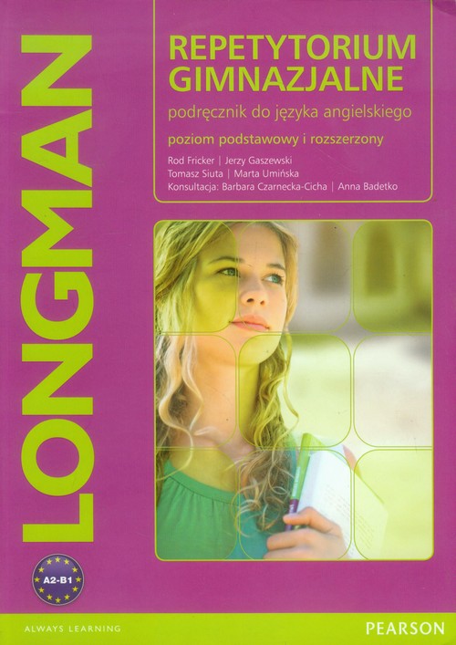 Język angielski. Repetytorium gimnazjalne. Poziom podstawowy i rozszerzony. Klasa 1-3. Materiały pomocnicze (+CD) - gimnazjum