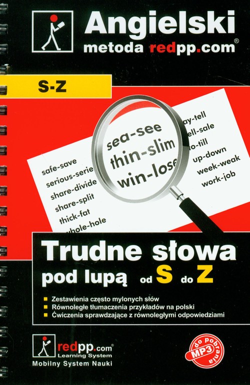 Język angielski Trudne słowa pod lupą S-Z