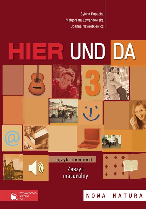 Język niemiecki. Hier und da 3. Klasa. Ćwiczenia - szkoła ponadgimnazjalna - szkoła ponadgimnazjalna