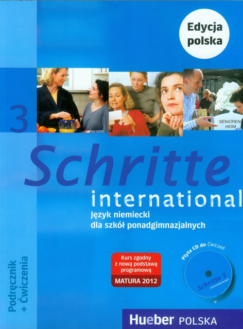 Język niemiecki. Schritte International 3. Klasa 1-3. Podręcznik z ćwiczeniami (+CD) - szkoła ponadgimnazjalna