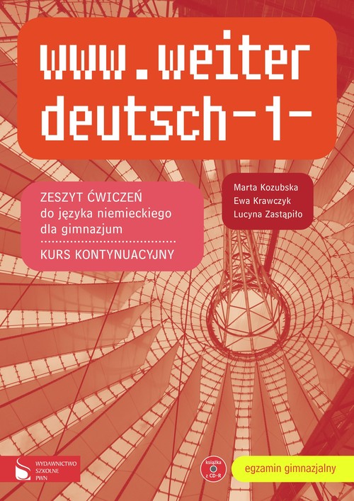 Język niemiecki. www.weiter deutsch 1. Zeszyt ćwiczeń + CD, gimnazjum