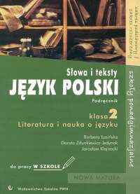 Język polski LO KL 2. Podręcznik W szkole