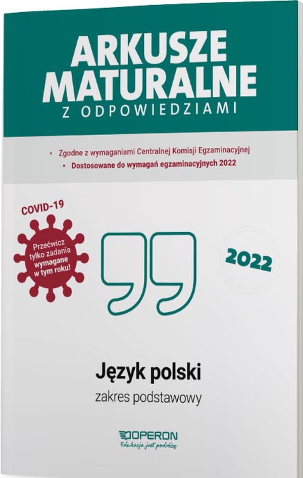 Język polski Matura 2022 Arkusze ZP