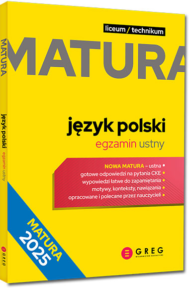 Język polski Matura 2025 Egzamin ustny
