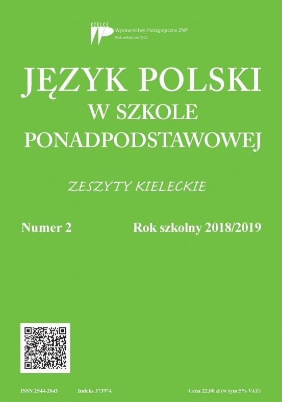 Język Polski w szkole ponadpodst. nr 2 2018/2019