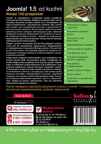 Joomla! 1.5 od kuchni. Ponad 130 przepisów!