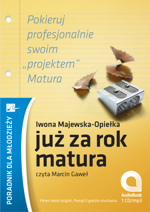 Już za rok matura - książka audio na 1CD (format mp3)