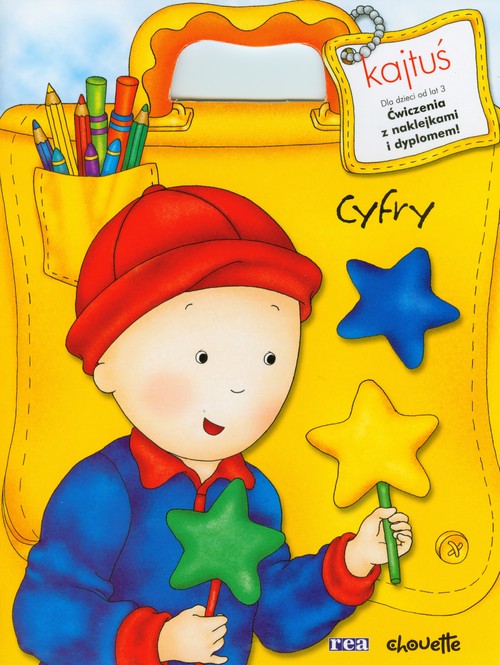 Kajtuś. Cyfry - ćwiczenia z naklejkami i dyplomem