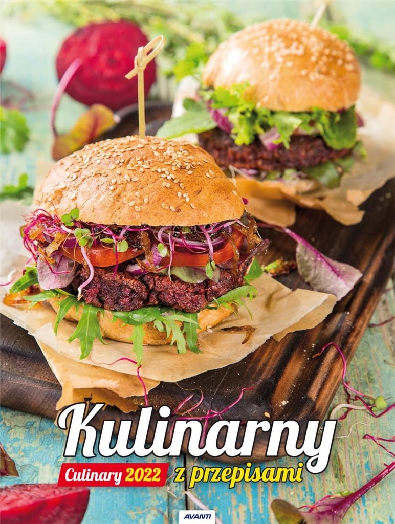 Kalenadarz 2022 ścienny mały Kulinarny KSM2