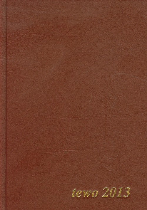 Kalendarz 2013. Kalendarz książkowy - Tewo