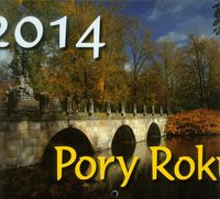 Kalendarz 2014 Pory roku wiszący