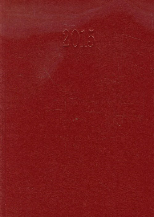 Kalendarz 2015 Książkowy Tygodniowy A5 Balacron
