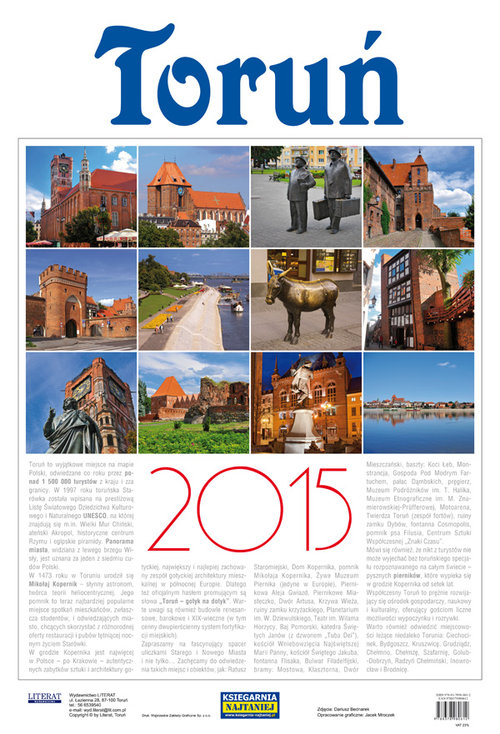 Kalendarz 2015 Toruń