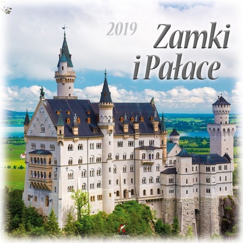 Kalendarz 2020 ścienny kwadrat Zamki i Pałace