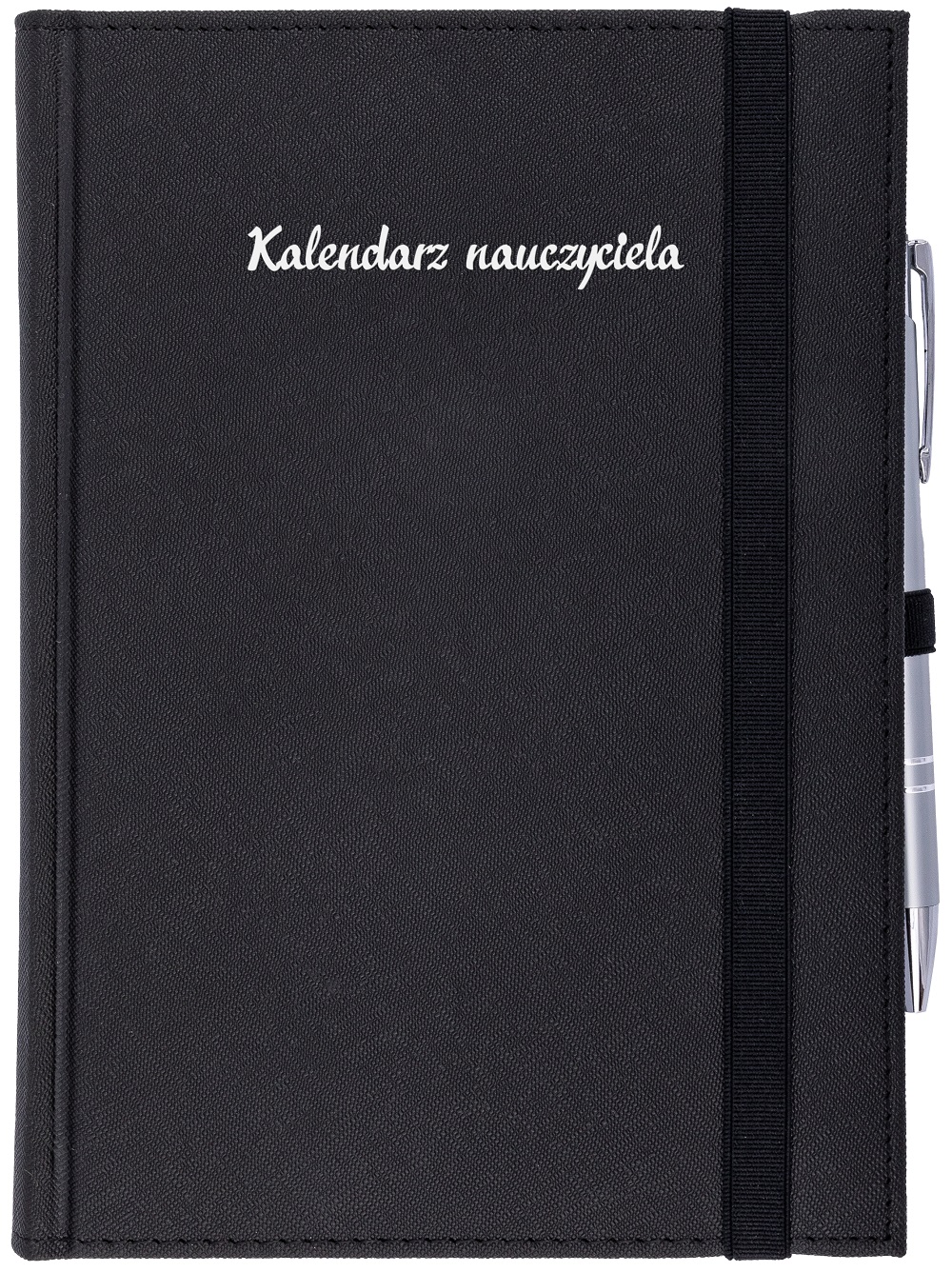 Kalendarz 2021/2022 nauczyciela B5 tygodniowy CROSS z gumką czarny B5TN067B