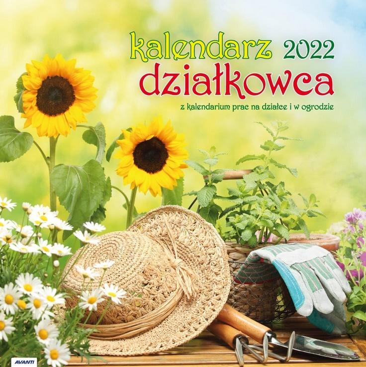 Kalendarz 2022 albumowy duży Działkowca z kalendarium prac KAD1