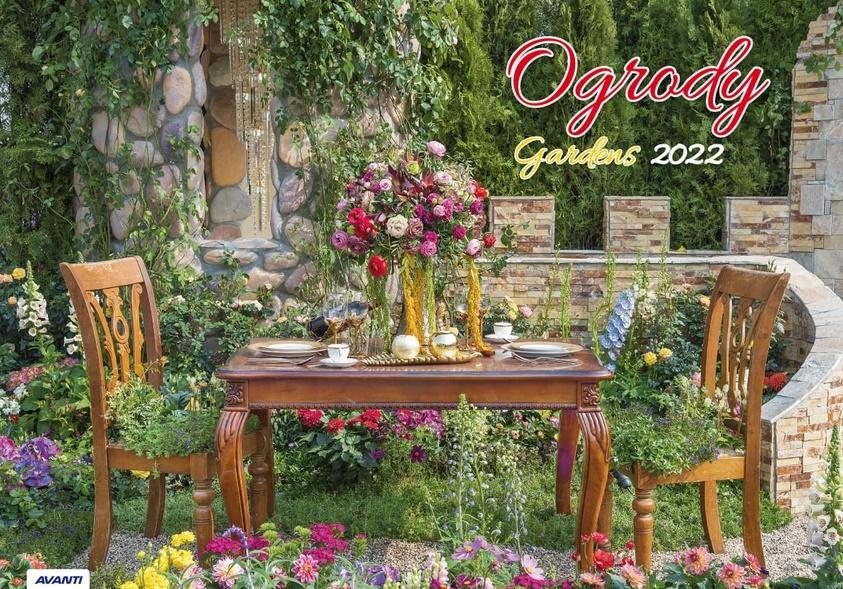 Kalendarz 2022 albumowy Ogrody KA11