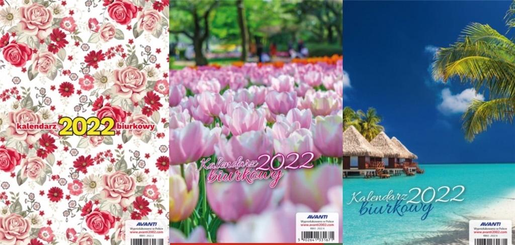 Kalendarz 2022 Biurkowy A5 KBA5
