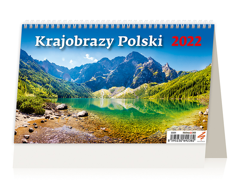 Kalendarz 2022 Biurkowy Krajobrazy Polski S501-22