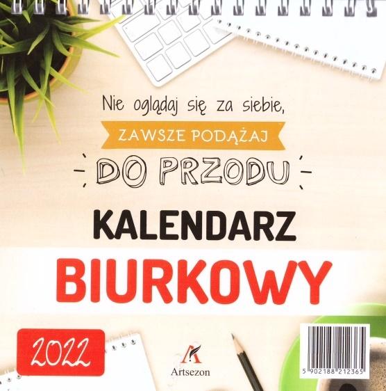 Kalendarz 2022 biurkowy kwadrat