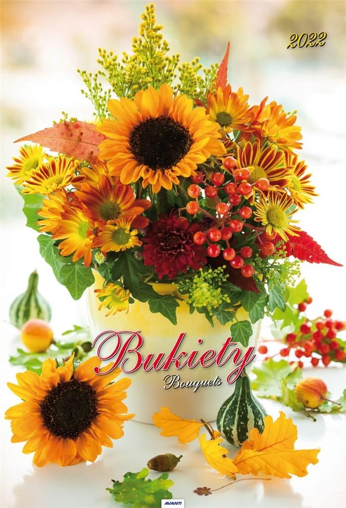 Kalendarz 2022 Bukiety A31