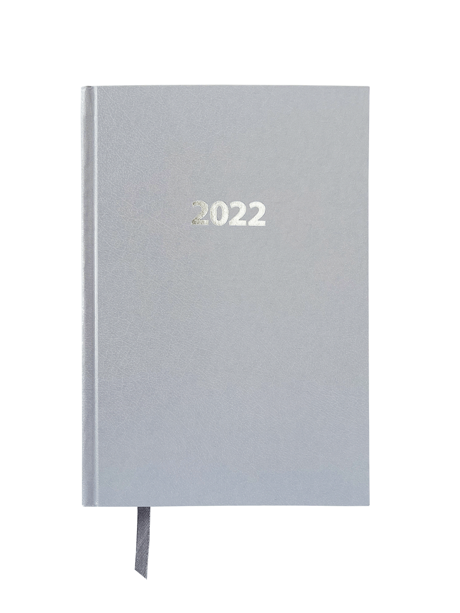 Kalendarz 2022 Ekonomiczny V4 A5 dzienny szary KKA5DE