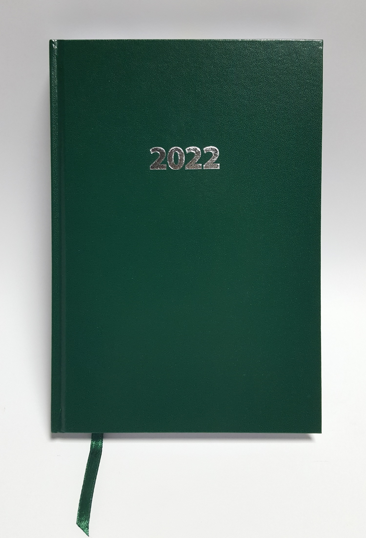 Kalendarz 2022 Ekonomiczny V5 A5 dzienny zielony KKA5DE