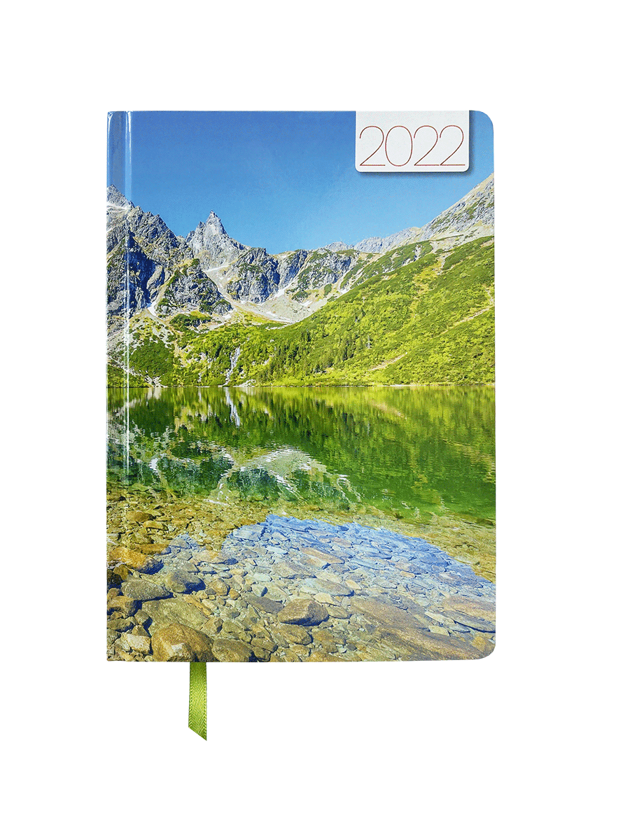 Kalendarz 2022 Foto V6 A5 dzienny krajobraz KKA5DEF