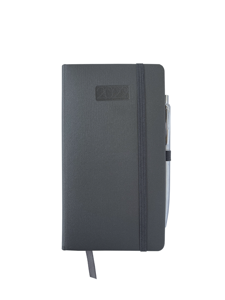 Kalendarz 2022 Lux V3 DL tygodniowy szary KKDLTL