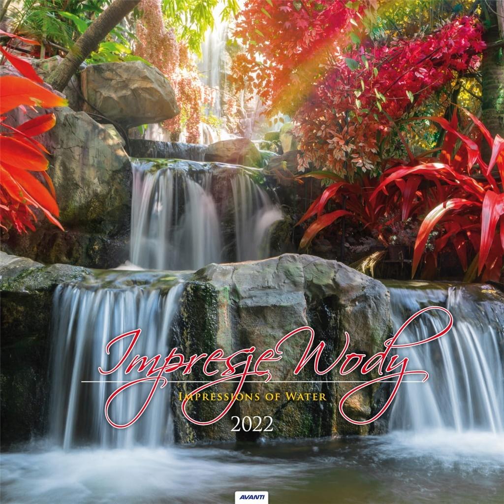 Kalendarz 2022 ścienny duży Impresje wody KD10