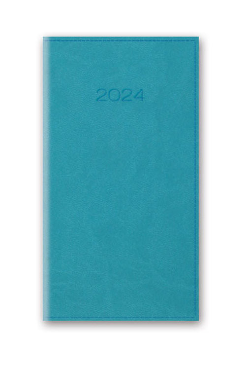 Kalendarz 2024 11T A6 Turkusowy