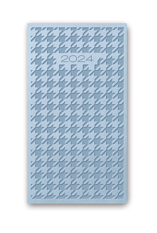 Kalendarz 2024 11TR RELIEF A6 Vivella błękitny