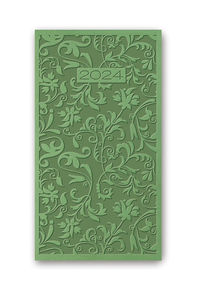 Kalendarz 2024 11TR Relief A6 Vivella jasnozielony