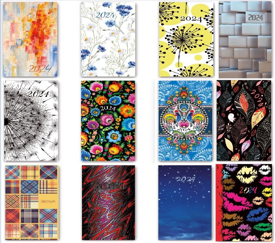 Kalendarz 2024 11TS A6 Soft Abstrakcja