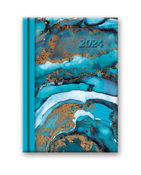 Kalendarz 2024 41DS Soft B6 Turkus