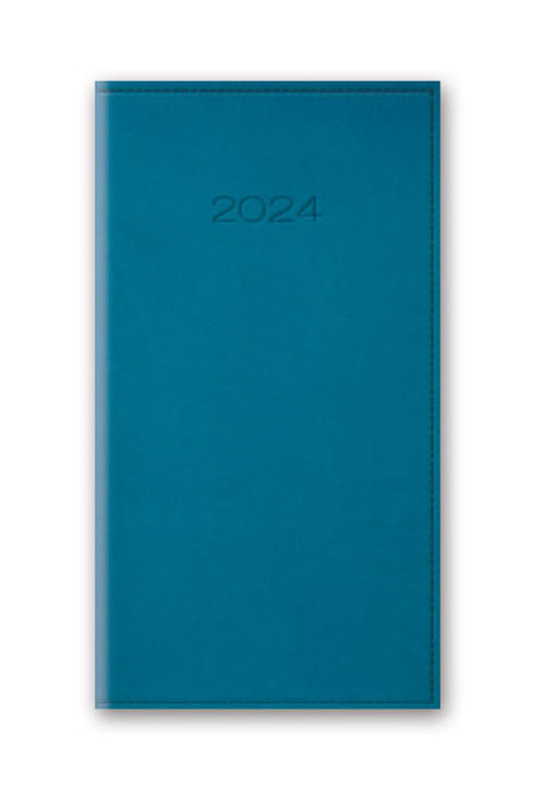 Kalendarz 2024 kieszonkowy 11T A6 morski