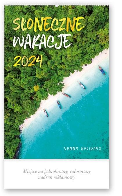 Kalendarz 2024 RW8 Słoneczne wakacje