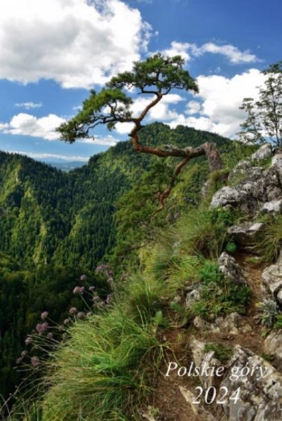 Kalendarz 2024 ścienny 13-K Polskie góry